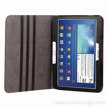 2013 New Arrival PU Stand Jean Case for Samsung Tab 3 10.1-inches, OEM and ODM Orders Welcomed